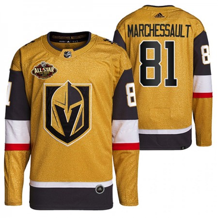 Pánské Hokejový Dres Vegas Golden Knights Jonathan Marchessault 81 2022 NHL All-Star Gold Authentic